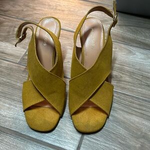 Maurice’s Mustard Heels